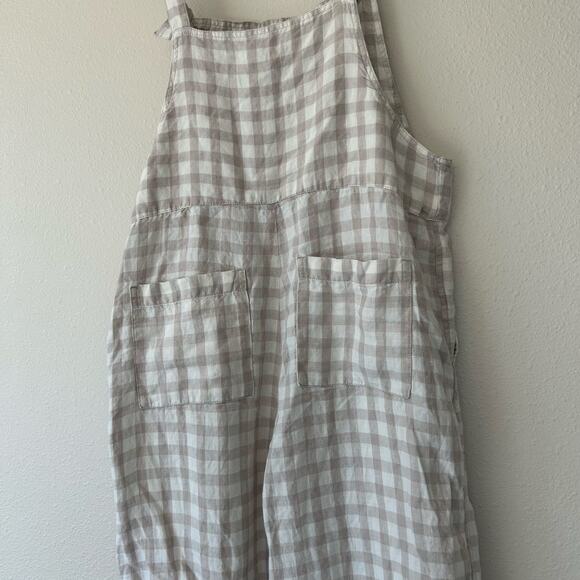 Lou & Grey Checkered Jumpsuit in Cream and White - Picture 12 of 16